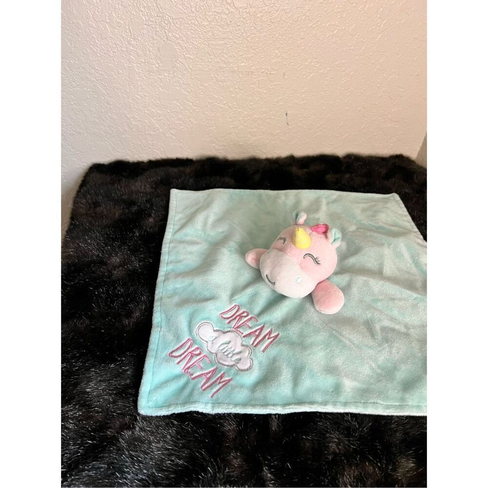 Baby Starters Little Dream Unicorn Plush Stuffed Toy‎ Lovey Crib Comfort Blanket